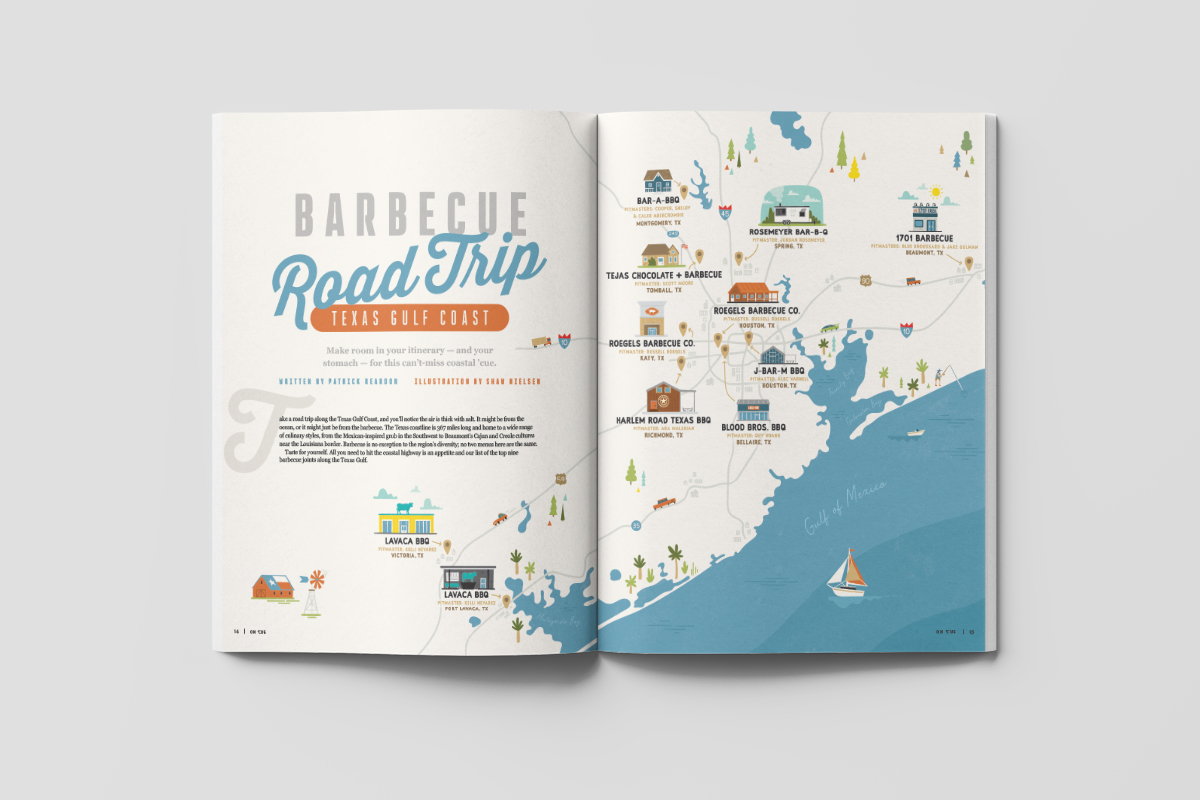 On ’Cue magazine feature